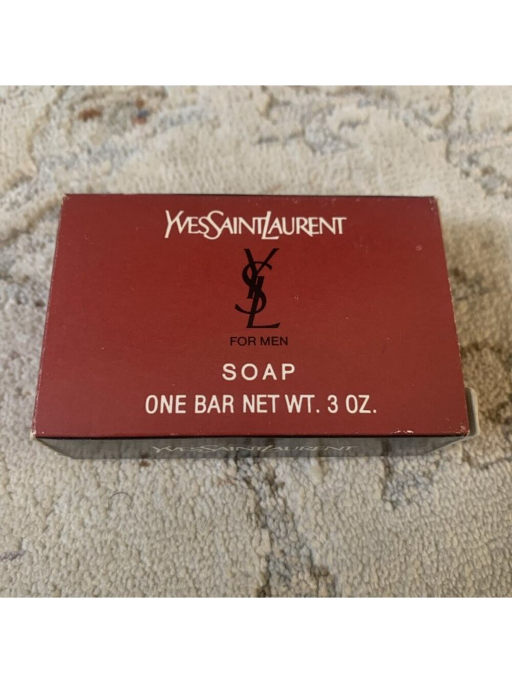 Vintage YSL Yves Saint Laurent Pour Homme Soap Bar 3 oz NOS